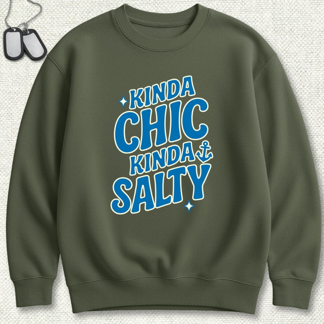 Kinda Chic, Kinda Salty Sweatshirt