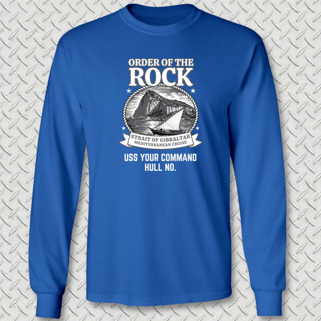 Order of the Rock - Add Your Command Long Sleeve Tee