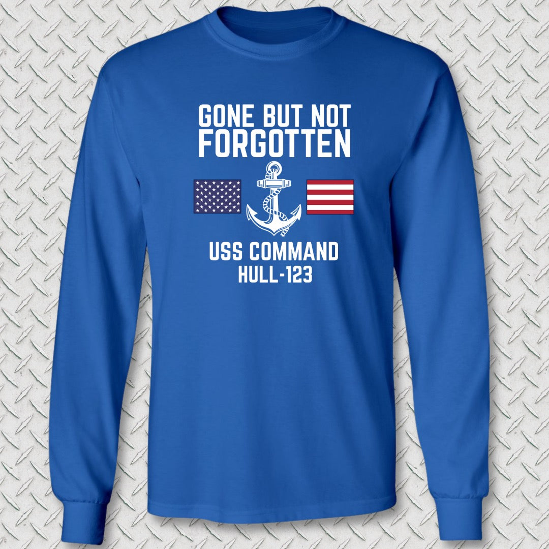 Gone But Not Forgotten - Add Your Command Long Sleeve Tee