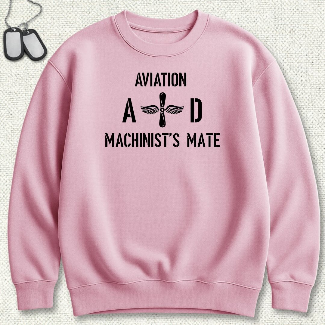 AD - Aviation Machinist's Mate Sweatshirt - Pink