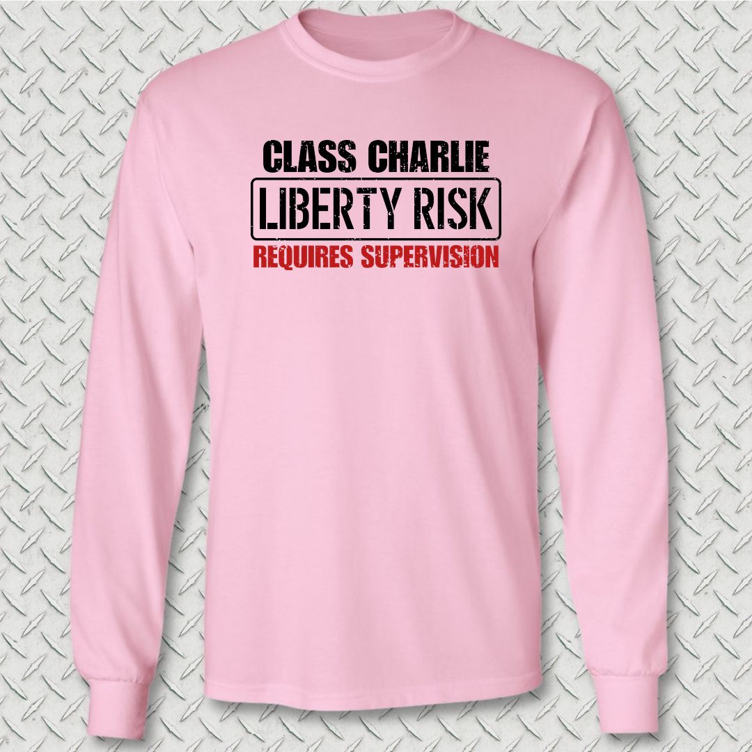 Class Charlie Liberty Risk Long Sleeve Tee - Pink