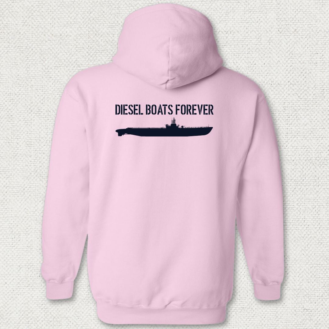 Diesel Boats Forever Hoodie - Pink