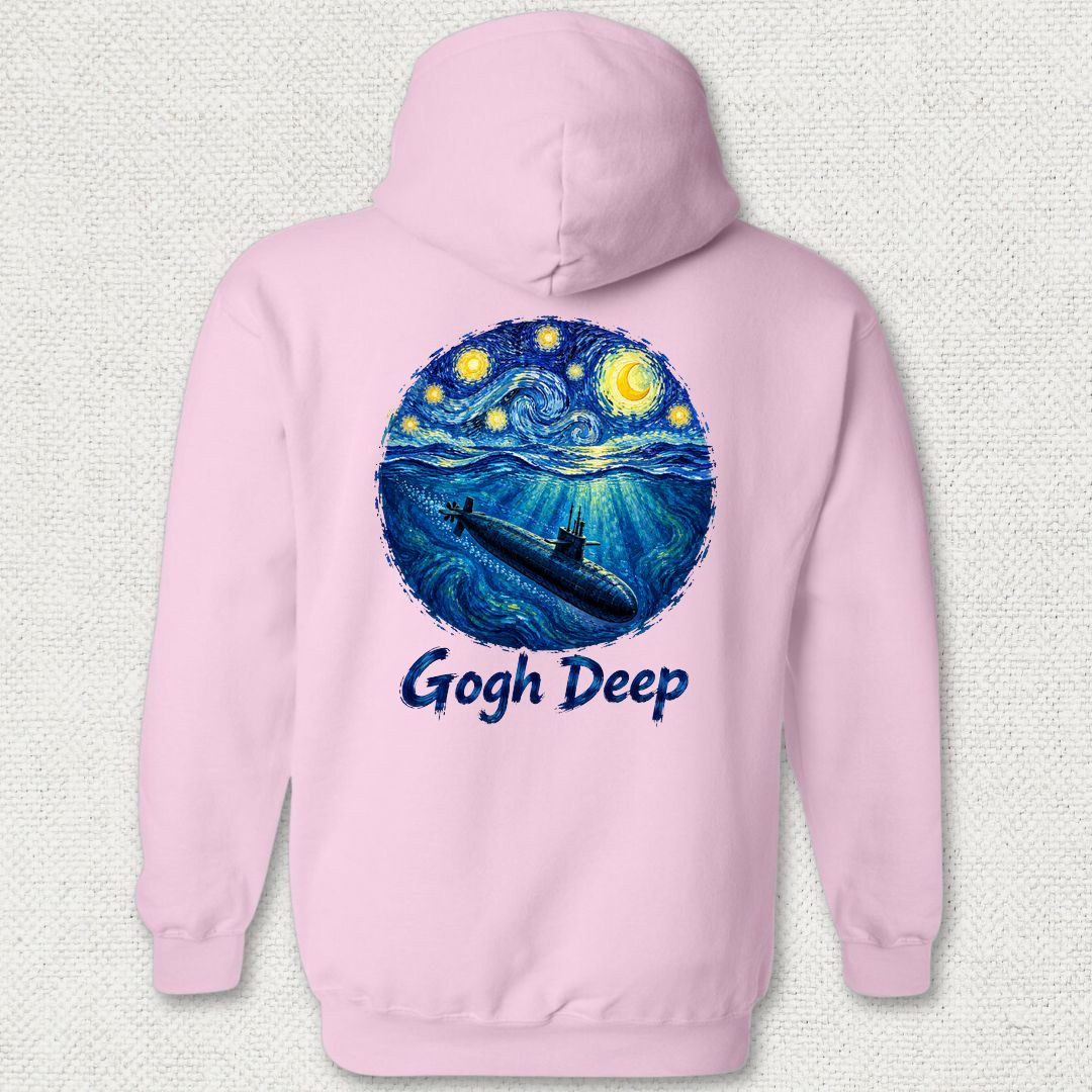 Gogh Deep Hoodie - Pink