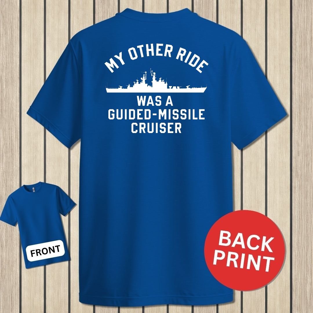 My Other Ride - Guided Missile Cruiser (California-Class) - Royal Blue