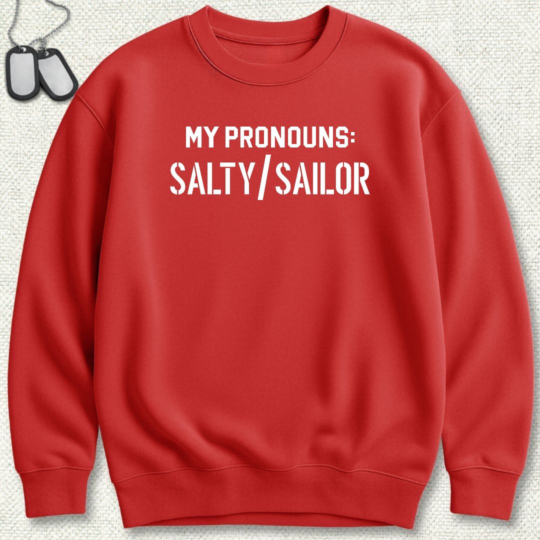 My Pronouns Sweatshirt - Red