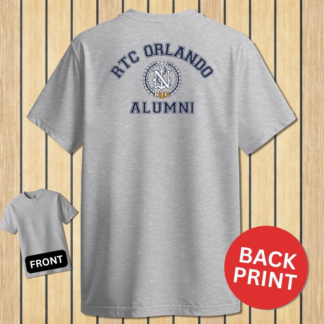 NavyHumor Classic Cotton T-shirt Sport Grey / S RTC Orlando Alumni