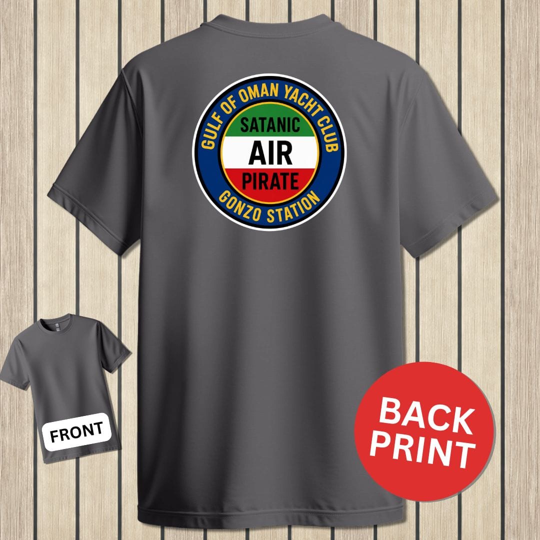 NavyHumor Classic Tee Charcoal / S Gulf of Oman Yacht Club
