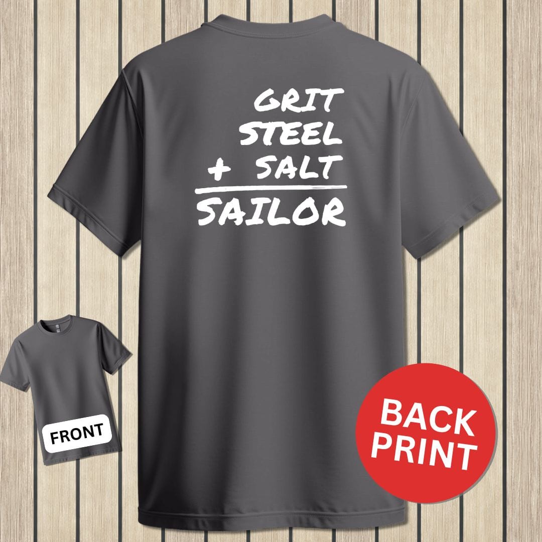 NavyHumor Classic Tee Charcoal / S Sum Of A Sailor