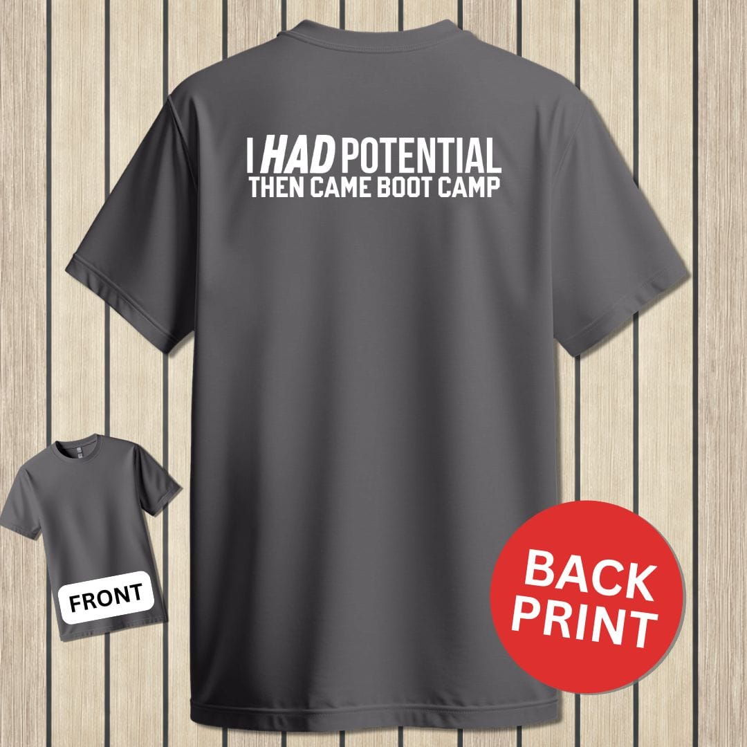 NavyHumor Classic Tee Charcoal / S Then Came Boot Camp