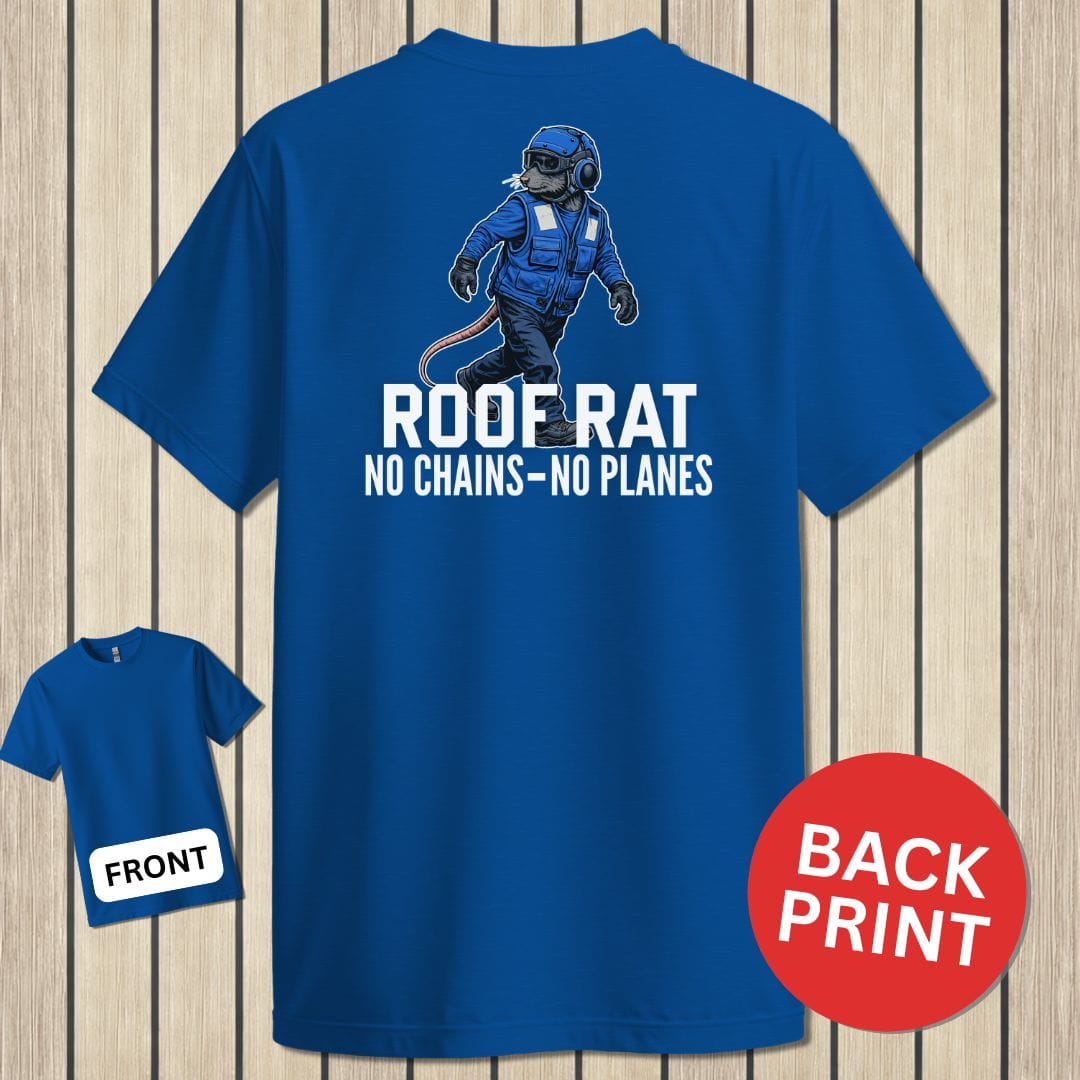 NavyHumor Classic Tee Royal Blue / S Roof Rat - Blue