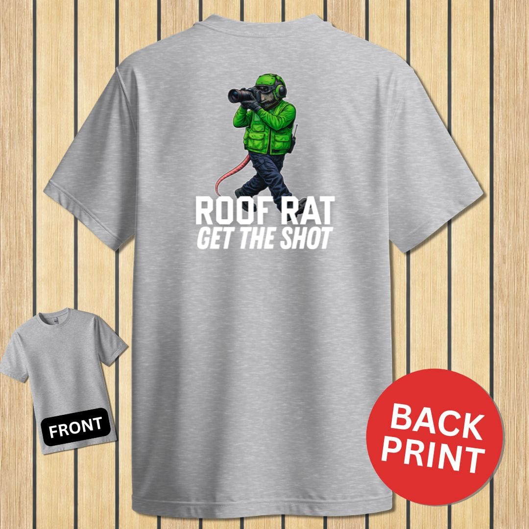 NavyHumor Classic Tee Sport Grey / S Green Roof Rat - Media