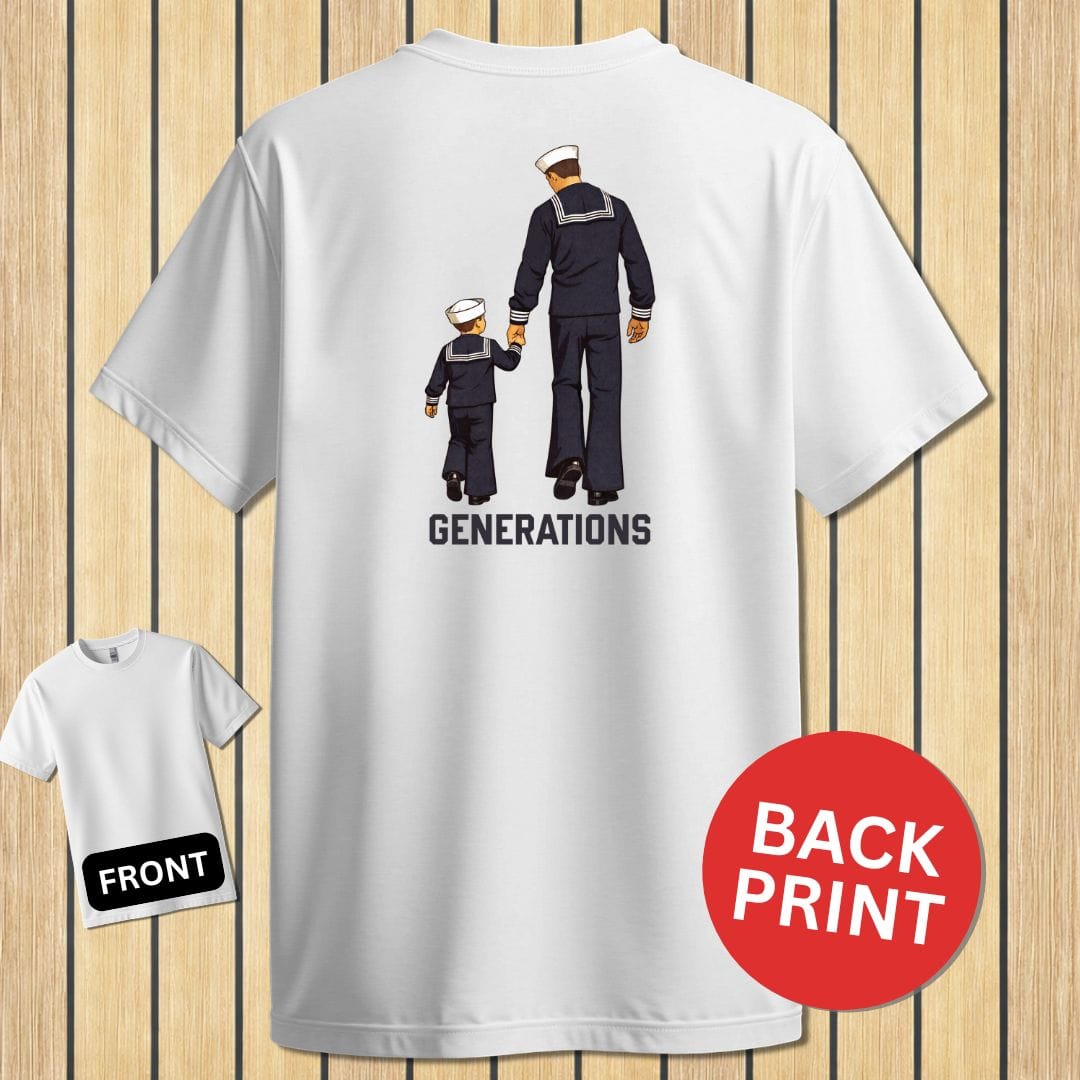 NavyHumor Classic Tee White / S Generations