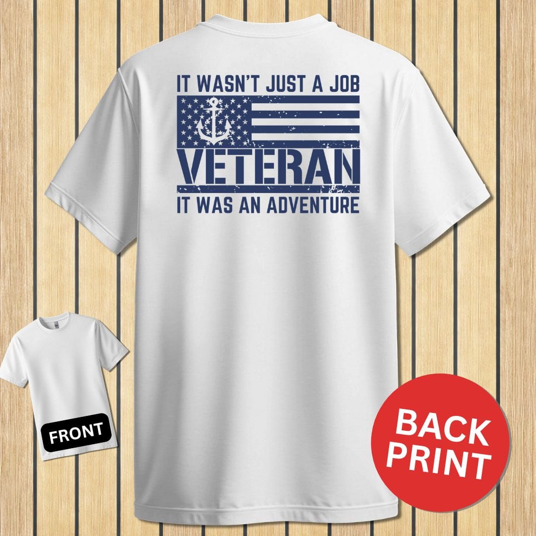NavyHumor Classic Tee White / S It Wasn't Just A Job
