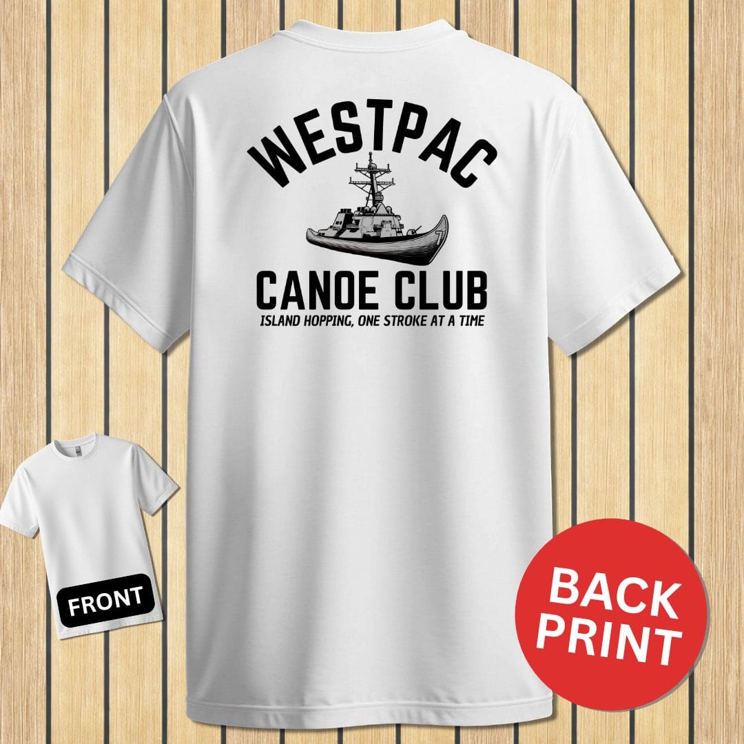 NavyHumor Classic Tee White / S WestPac Canoe Club