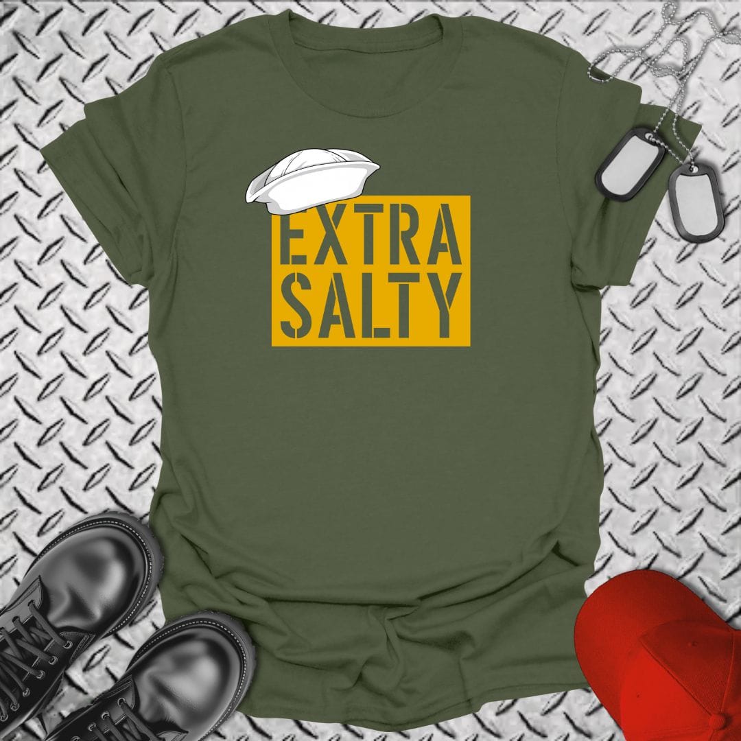 NavyHumor Everyday Tee Military Green / S Extra Salty