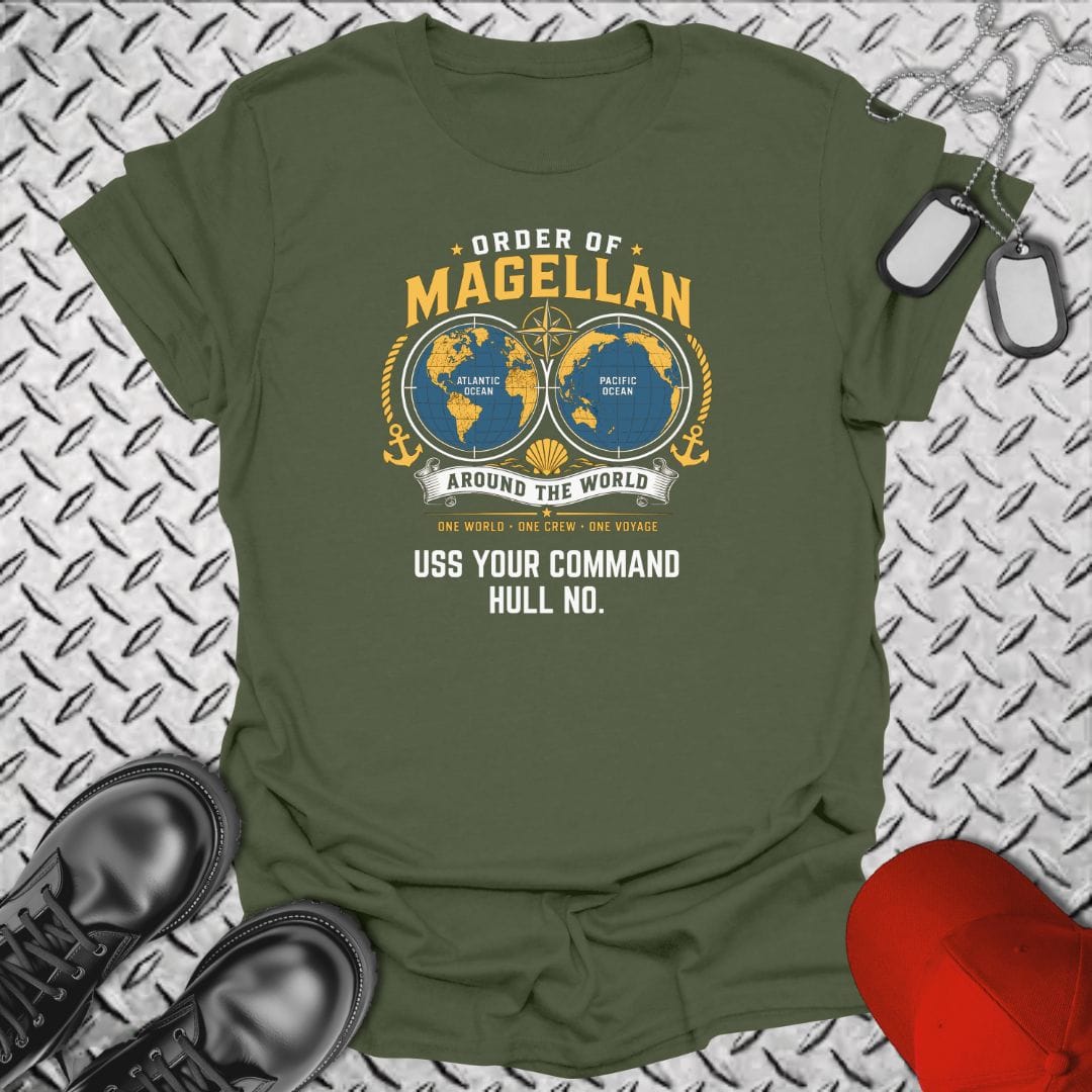 NavyHumor Everyday Tee Military Green / S "Your Command" Order of Magellan