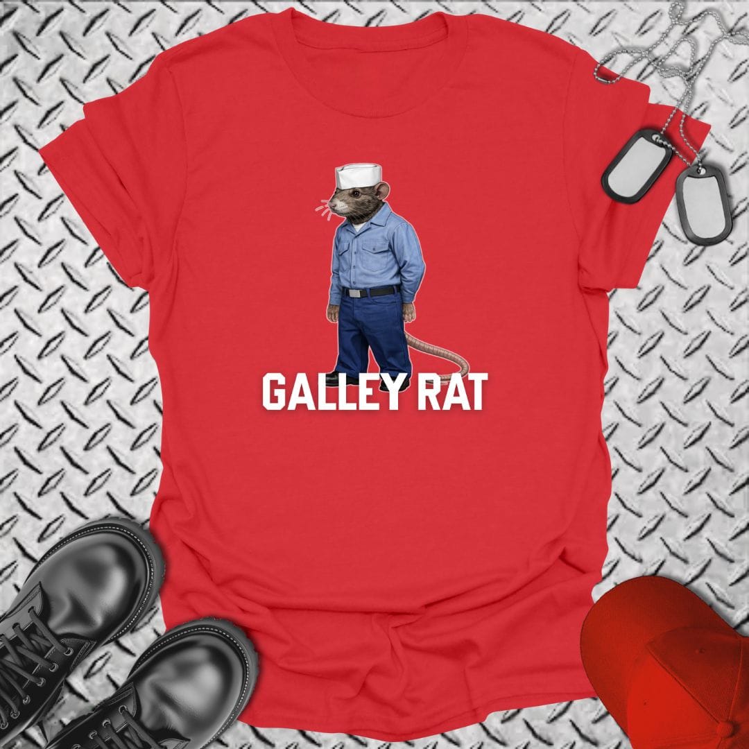NavyHumor Everyday Tee Red / S Galley Rat