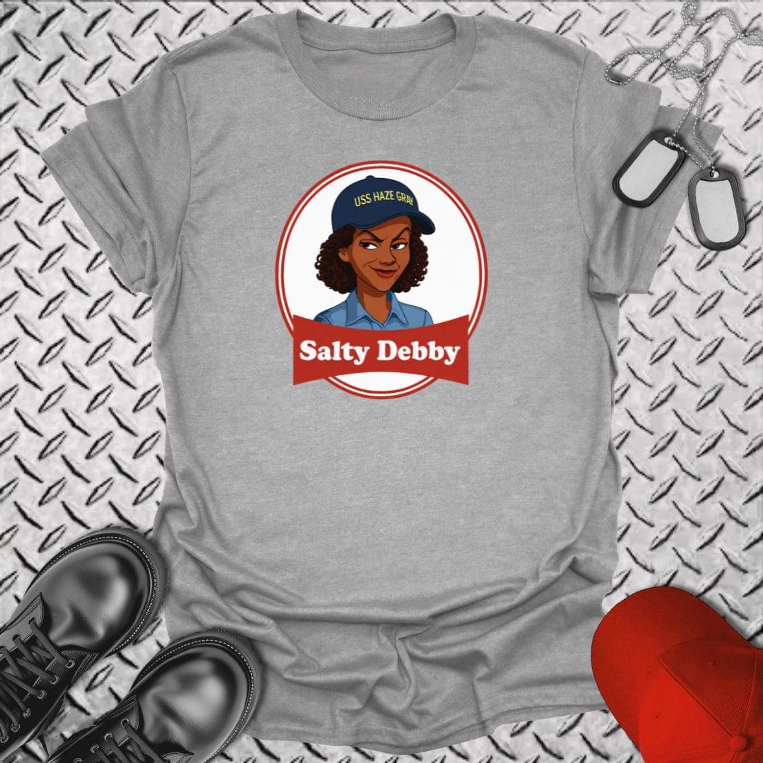 NavyHumor Everyday Tee Sport Grey / S Salty Debby_