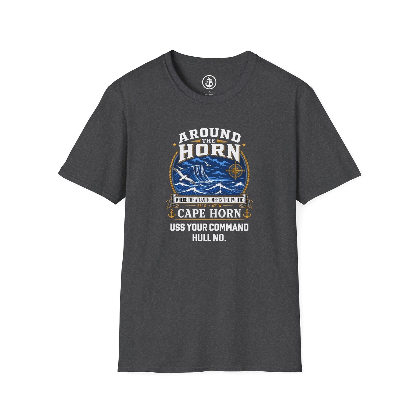 NavyHumor Everyday Tee "Your Command" Around The Horn