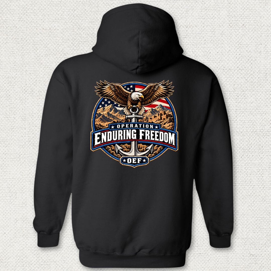 NavyHumor Hoodie Black / S Operation Enduring Freedom Hoodie