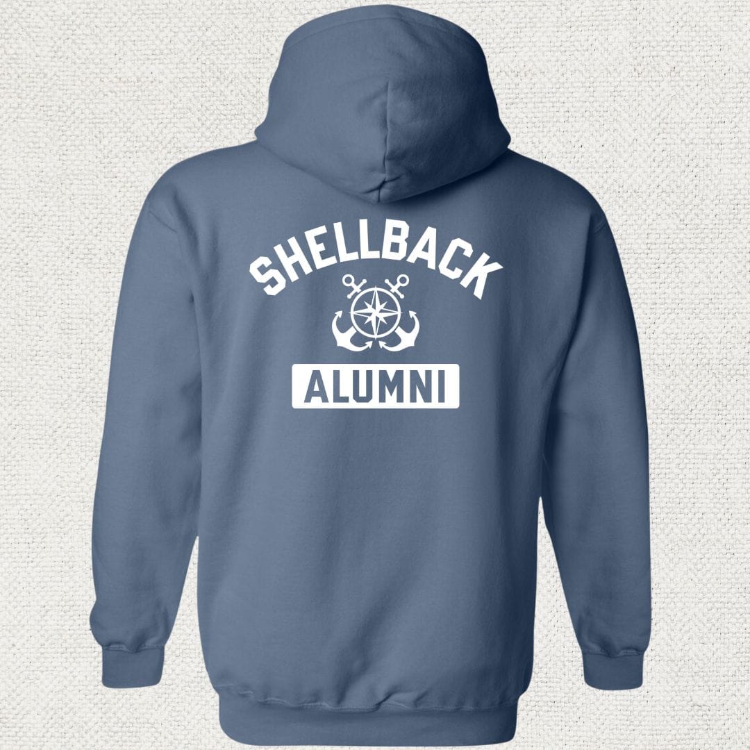 NavyHumor Hoodie Heather Navy / S Shellback Alumni Hoodie