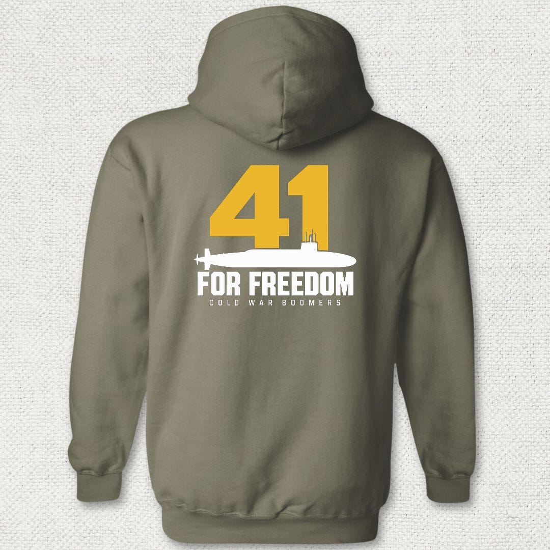 NavyHumor Hoodie Military Green / S 41 For Freedom Hoodie