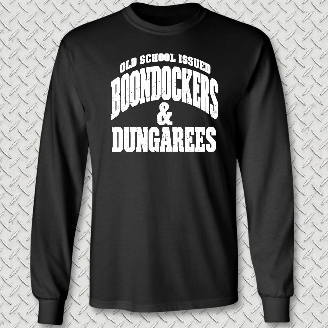 NavyHumor Long-sleeve Black / S Boondockers & Dungarees Long Sleeve Tee