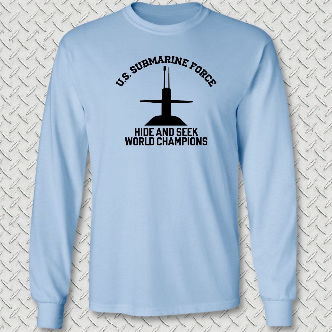 NavyHumor Long-sleeve S / Light Blue Hide & Seek Champions Long Sleeve Tee