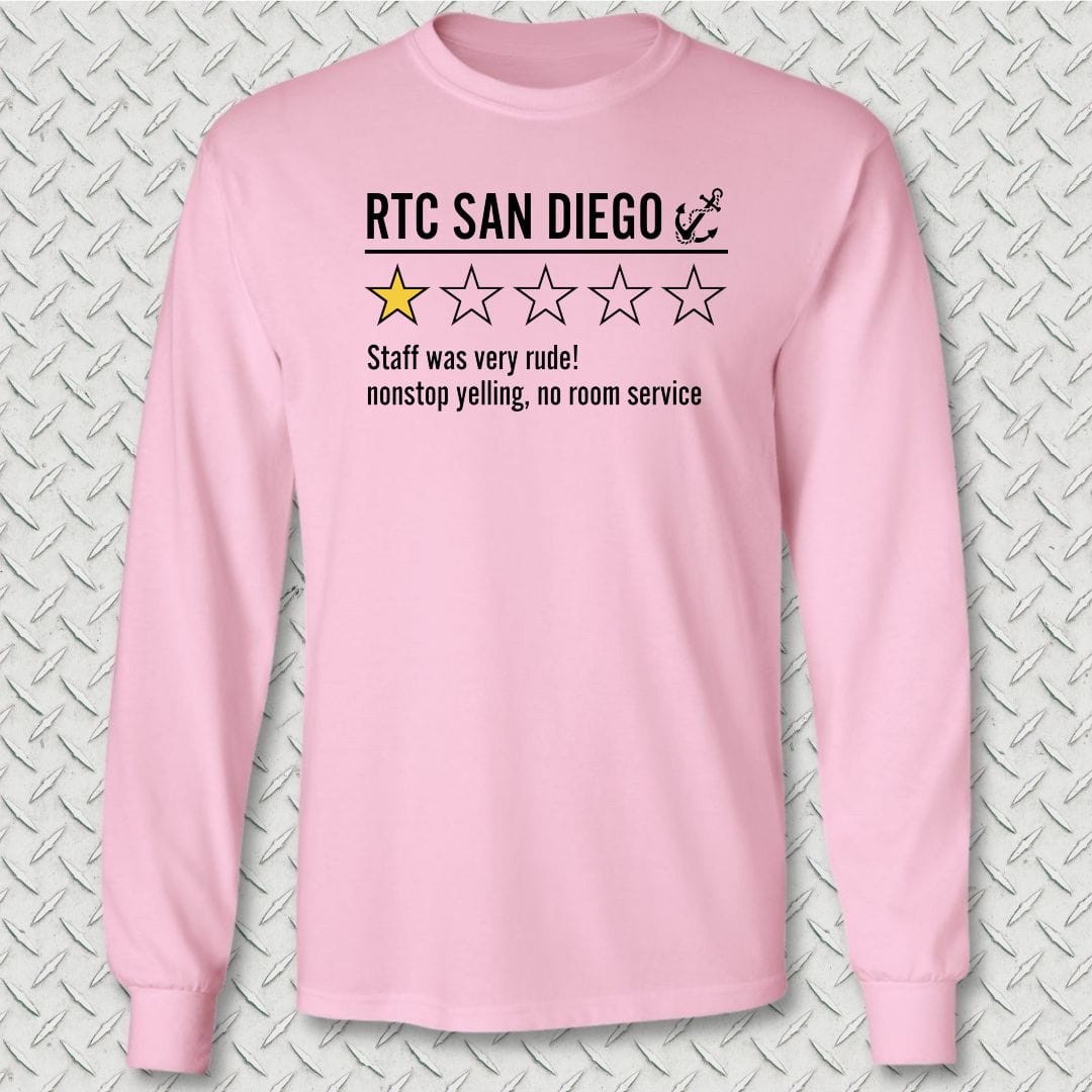 NavyHumor Long-sleeve S / Pink RTC San Diego Review Long Sleeve Tee