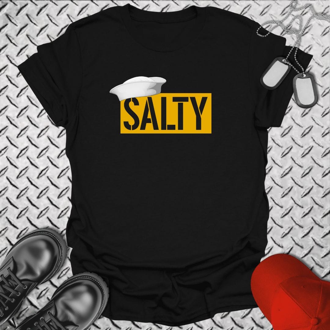 NavyHumor T-Shirt Black / S True Salty