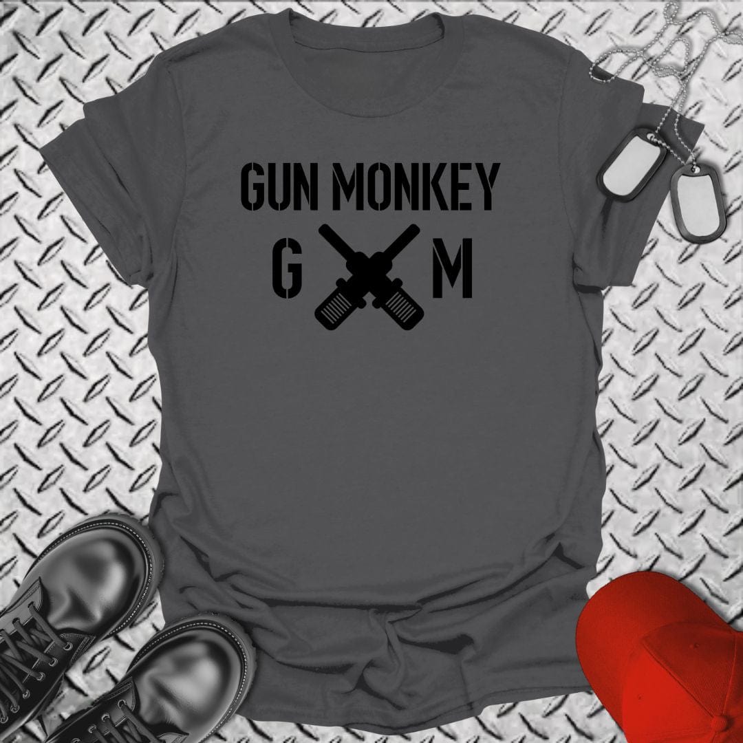 NavyHumor T-Shirt Charcoal / S GM - Gun Monkey Insignia T-shirt