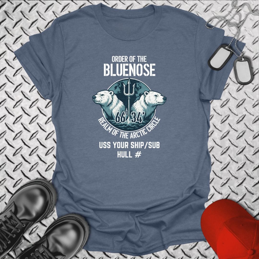 NavyHumor T-Shirt Heather Indigo / S "Your Command" Order of the Bluenose T-shirt