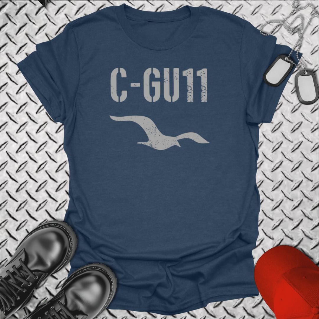 NavyHumor T-Shirt Heather Navy / S C-GU11 T-shirt