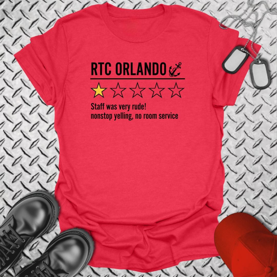 NavyHumor T-Shirt Heather Red / S RTC Orlando Review T-shirt