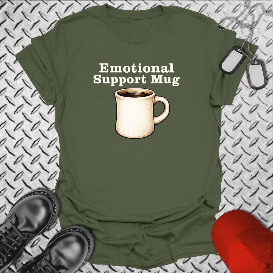NavyHumor T-Shirt Military Green / S Emotional Support Mug