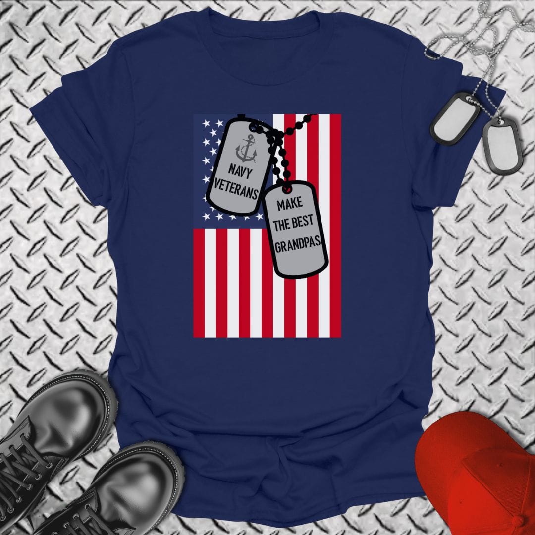NavyHumor T-Shirt Navy / S Navy Grandpas T-shirt