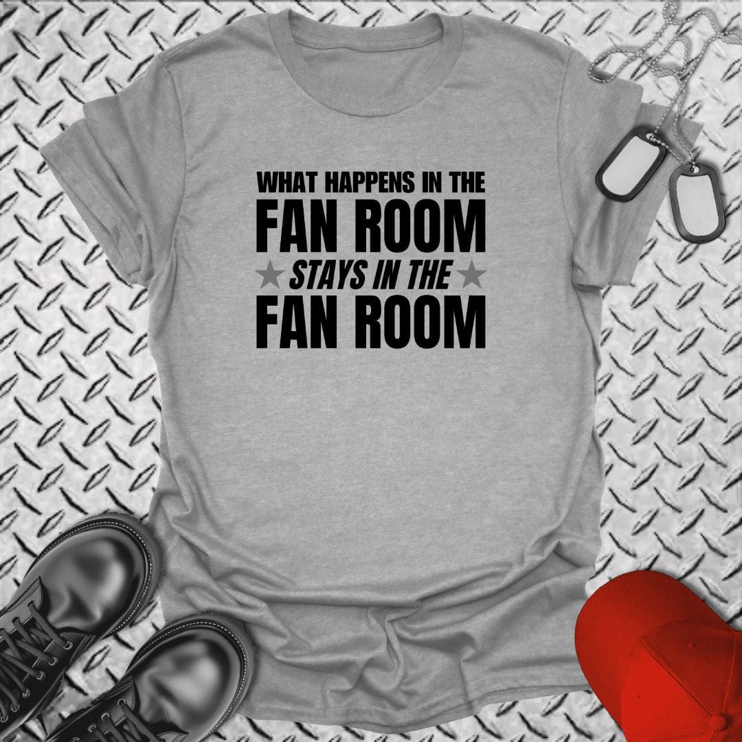 NavyHumor T-Shirt Sport Grey / S In the Fan Room T-shirt