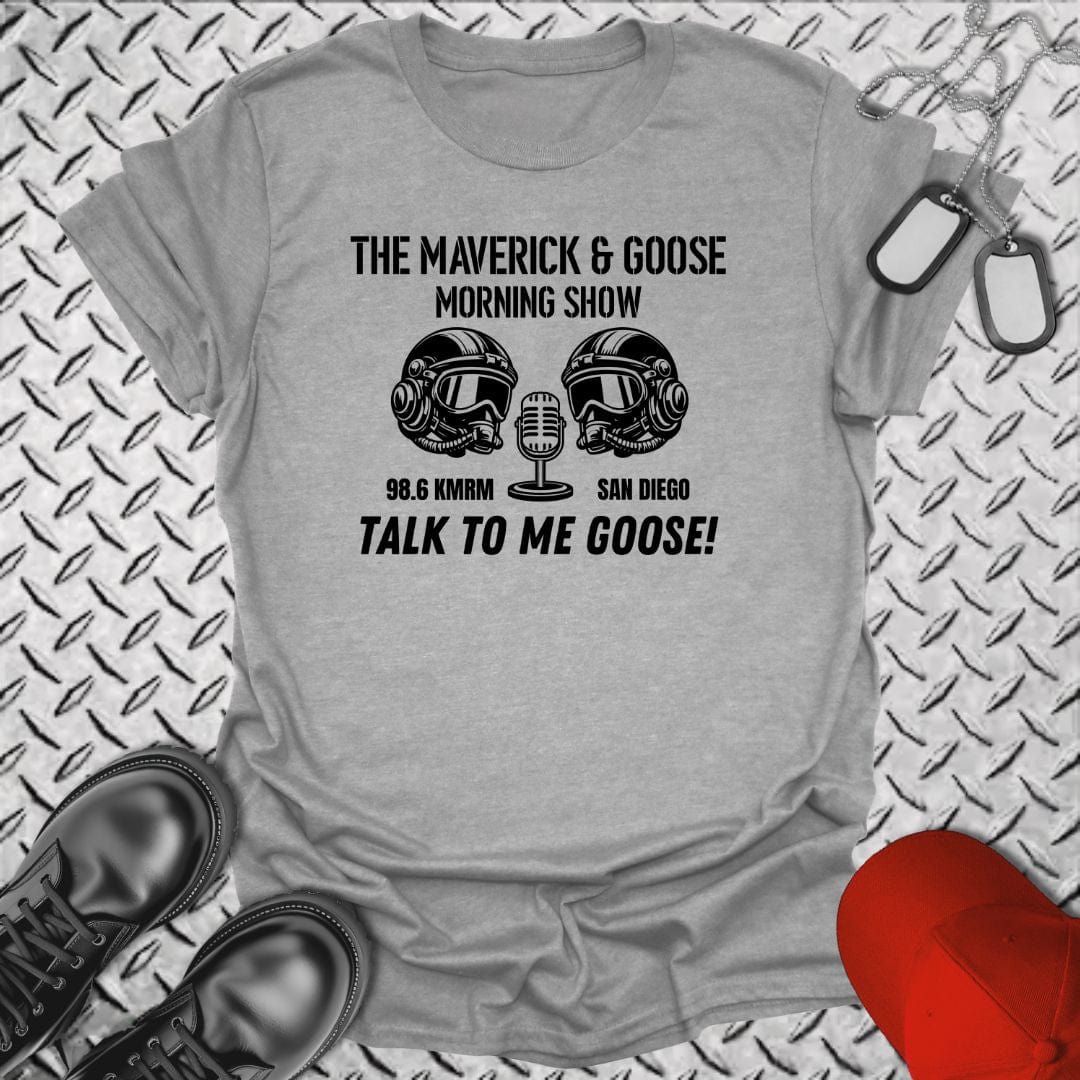 NavyHumor T-Shirt Sport Grey / S Maverick and Goose T-shirt
