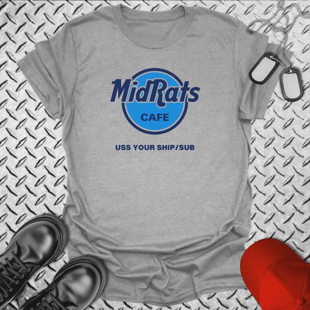 NavyHumor T-Shirt Sport Grey / S MidRats Cafe (Your Command) T-shirt