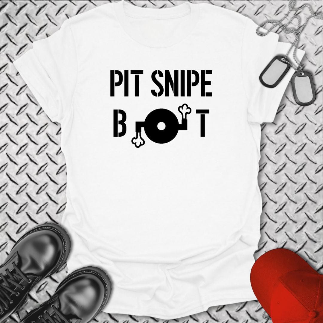 NavyHumor T-Shirt White / S BT - Pit Snipe Insignia T-shirt