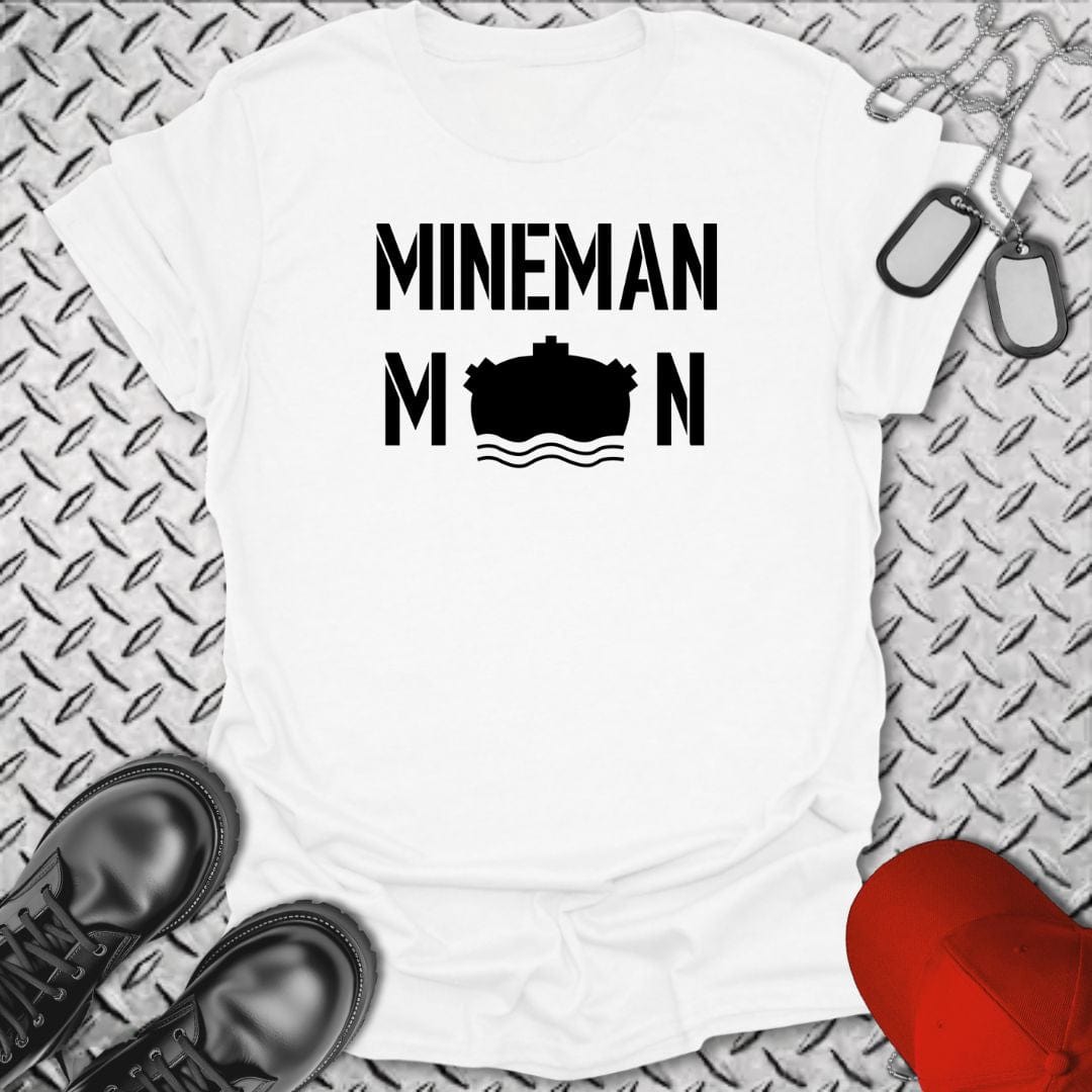 NavyHumor T-Shirt White / S MN - Mineman Insignia T-shirt