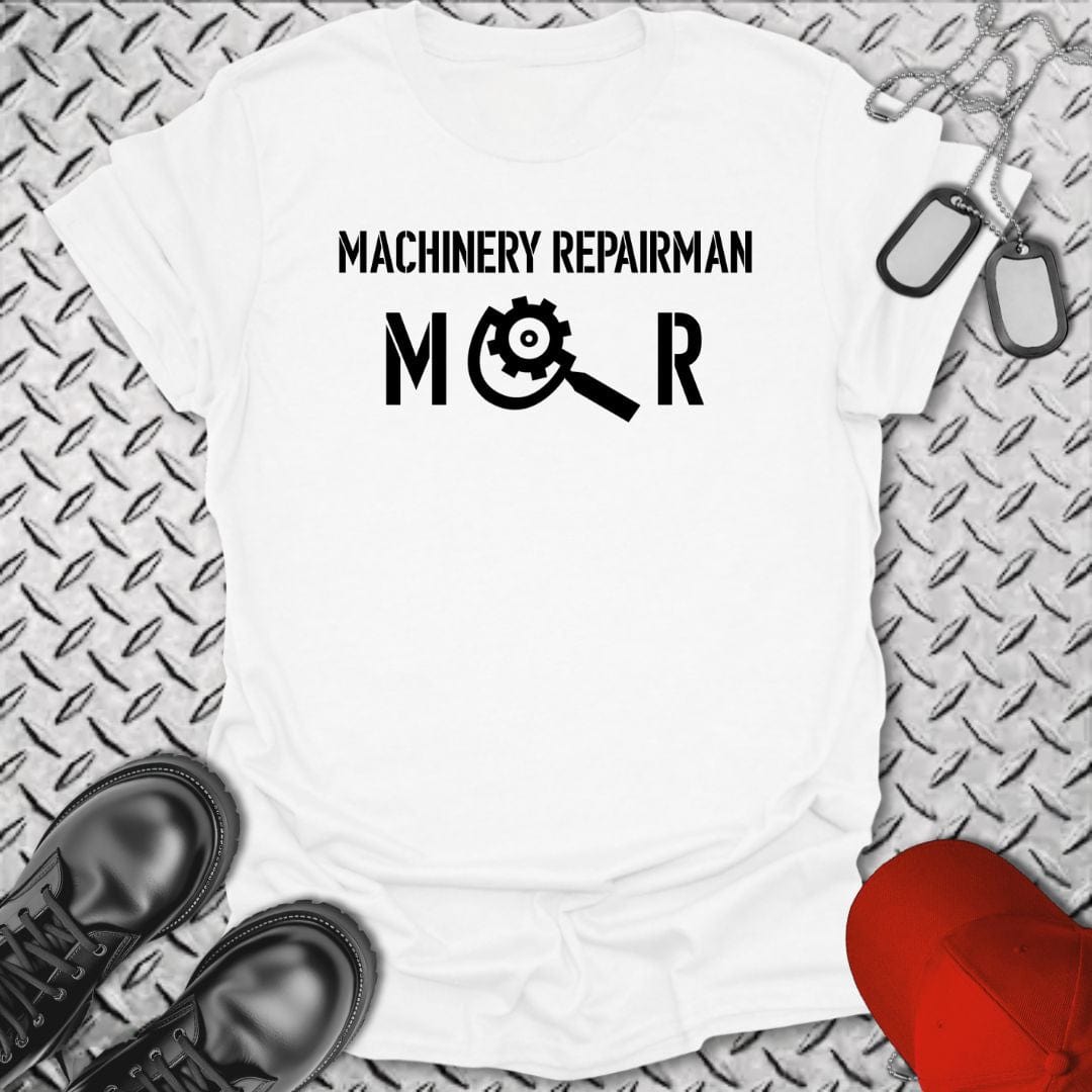 NavyHumor T-Shirt White / S MR - Machinery Repairman Insignia T-shirt