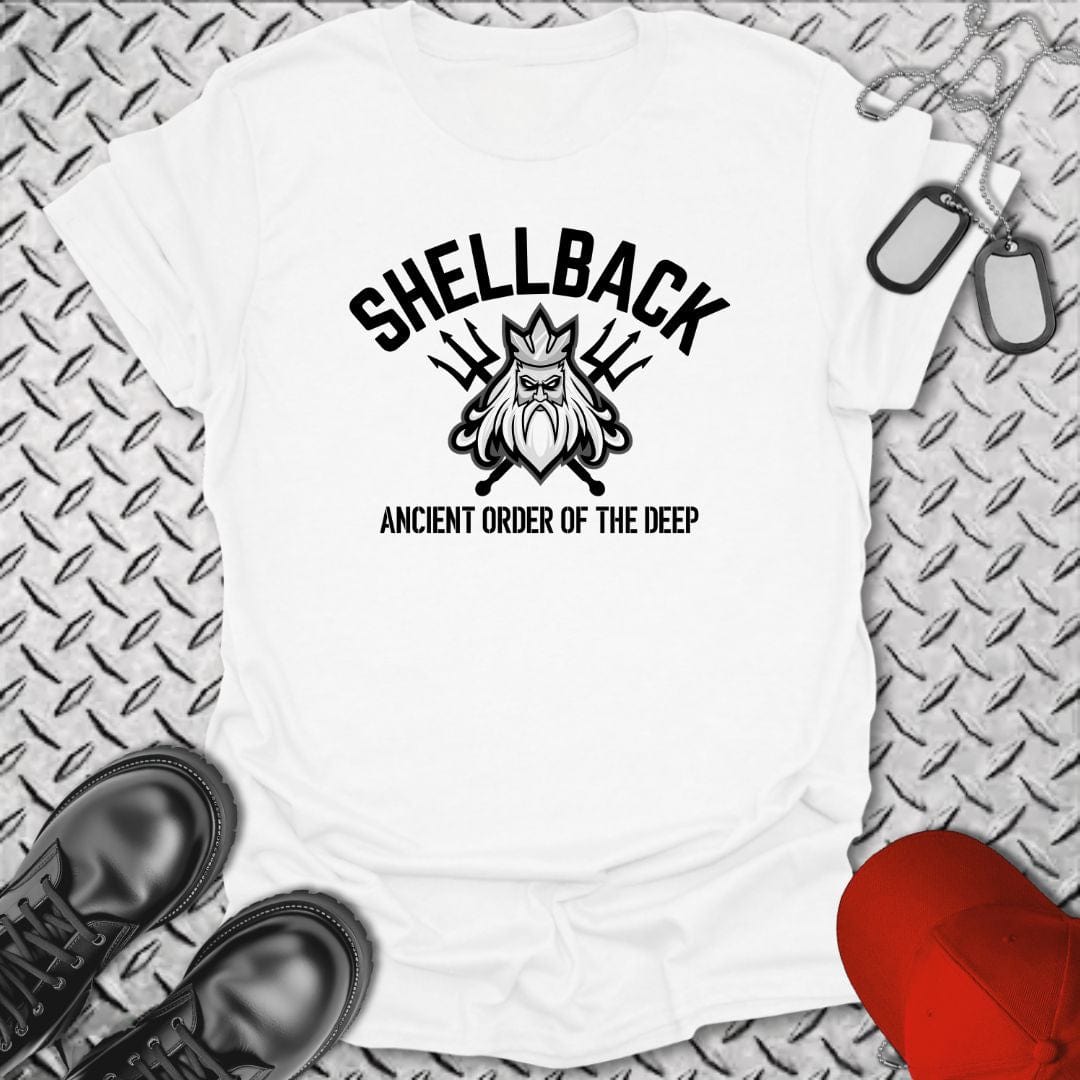 NavyHumor T-Shirt White / S Shellback - Ancient Order T-shirt