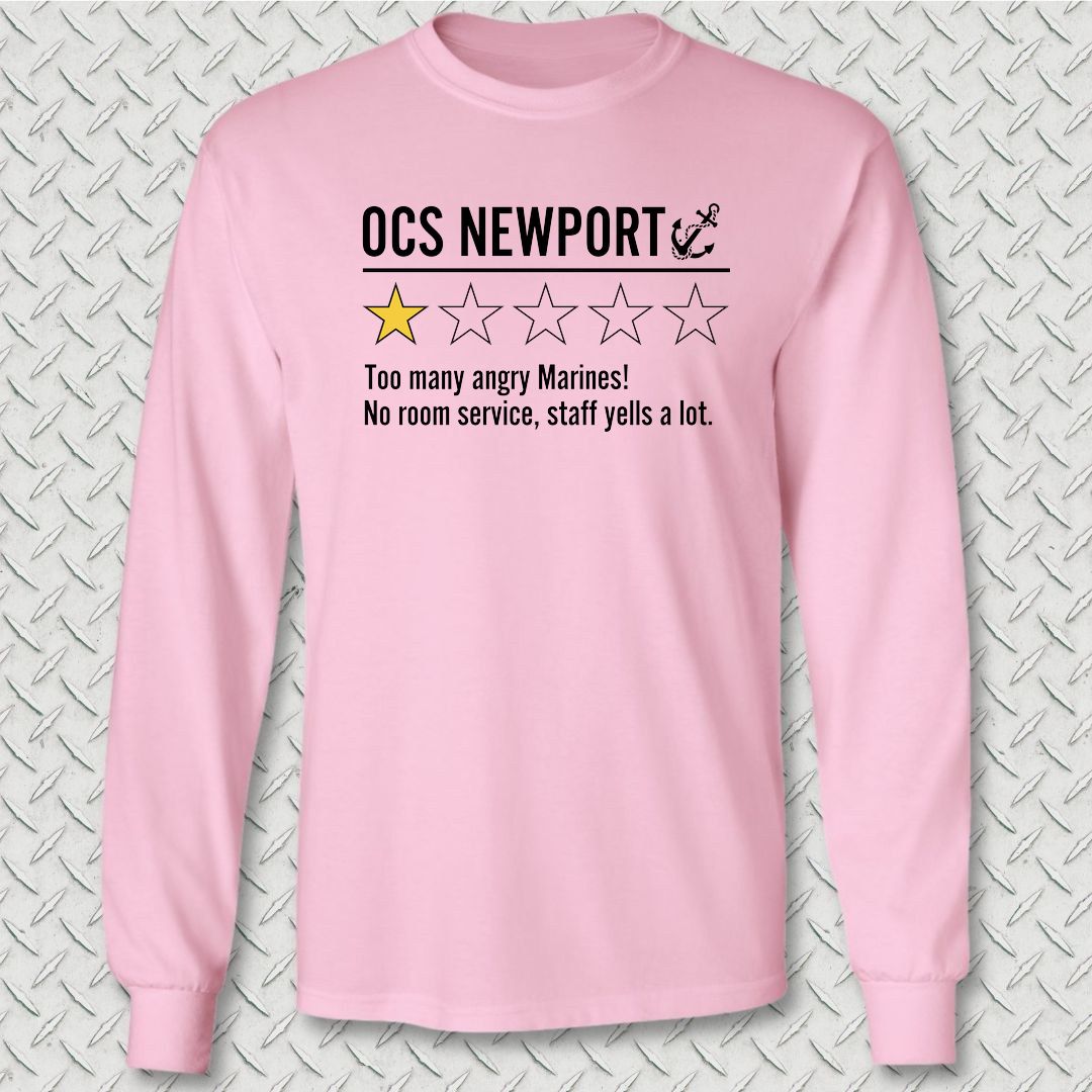 OCS Newport Review Long Sleeve Tee - Pink