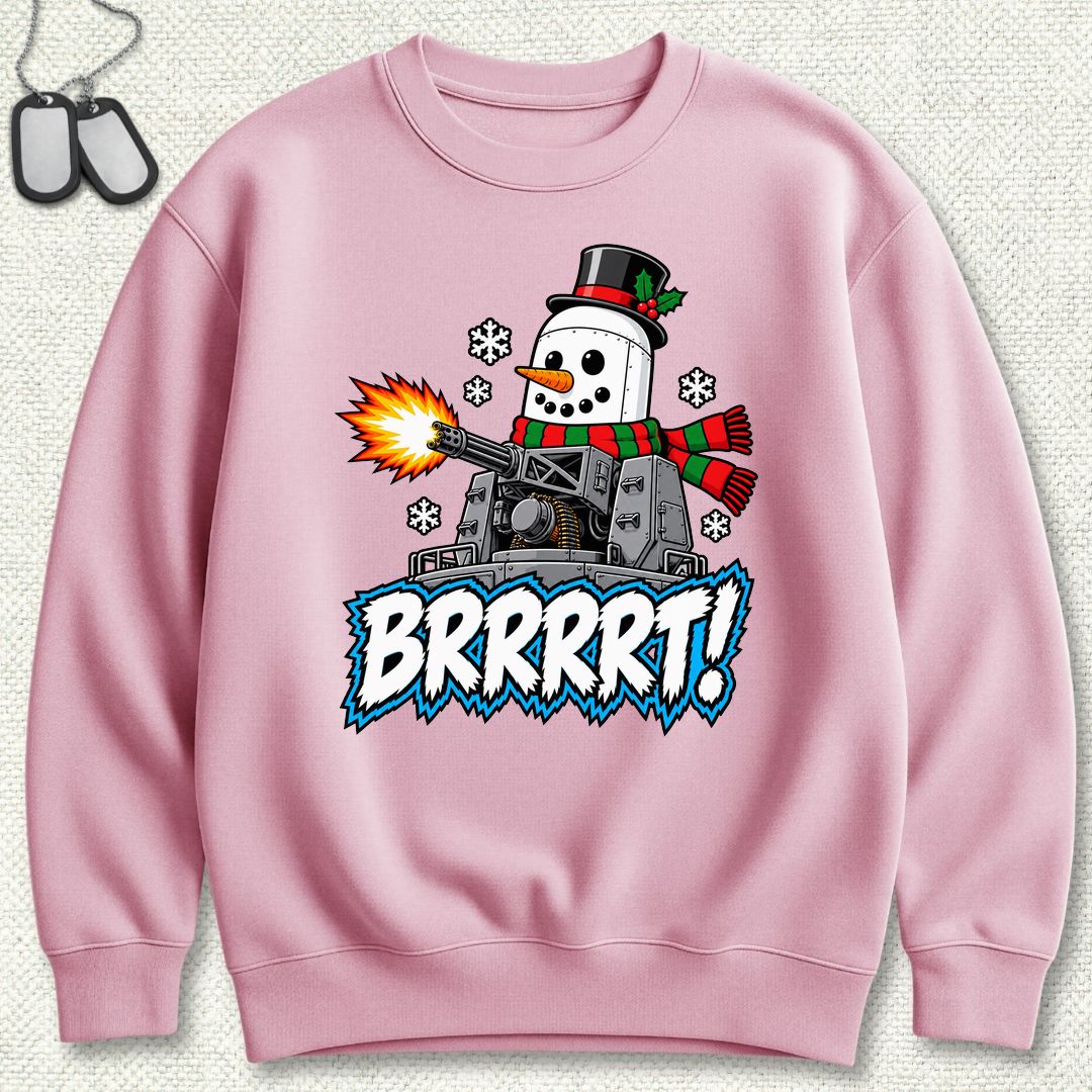 Snowball BRRRRT! Sweatshirt - Pink