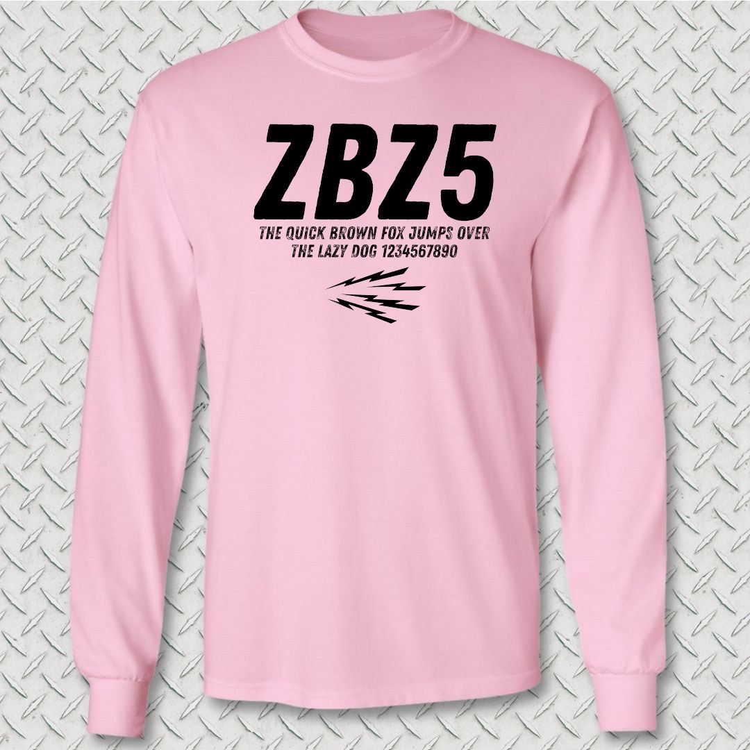 ZBZ5 Long Sleeve Tee - Pink