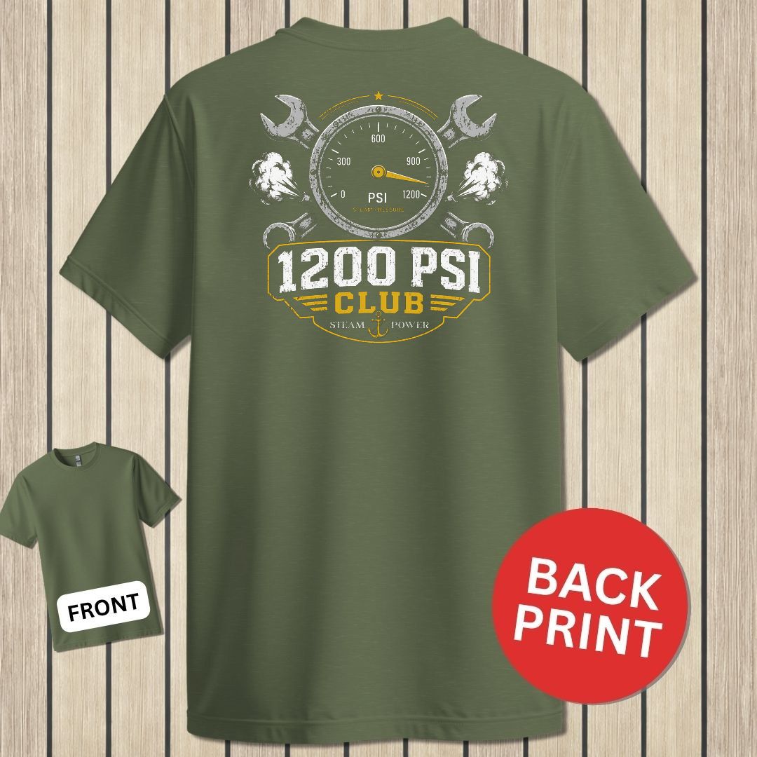 1200 PSI Club - Military Green