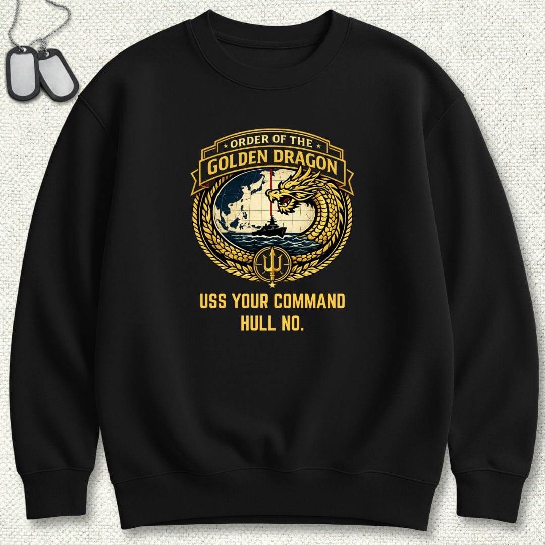 Order of the Golden Dragon - Add Your Command Sweatshirt