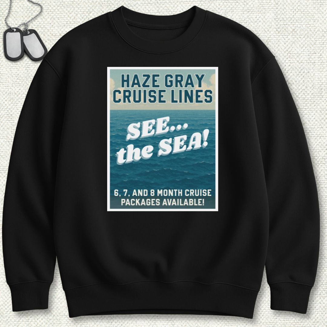 Haze Gray Cruise Lines Sweatshirt