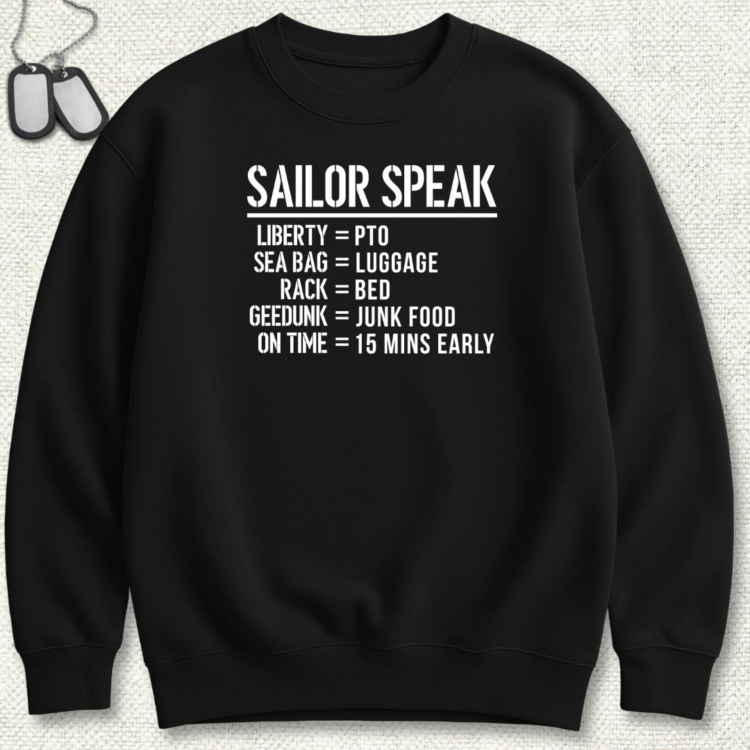Sailor Speak Sweatshirt
